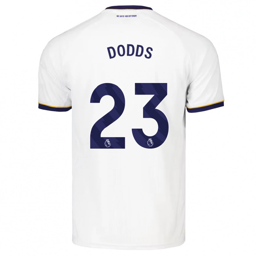 Danxen Kinder John Dodds #23 Mitternachtsblau Weiß Gelb Auswärtstrikot Trikot 2026/27 T-Shirt Schweiz