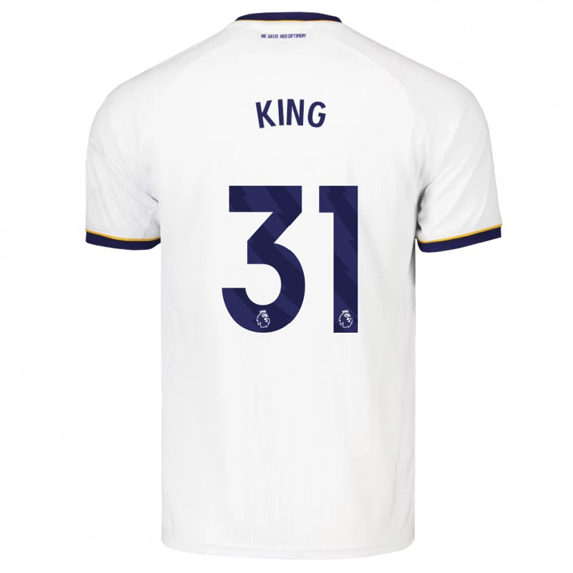 Danxen Kinder Tom King #31 Mitternachtsblau Weiß Gelb Auswärtstrikot Trikot 2026/27 T-Shirt Schweiz