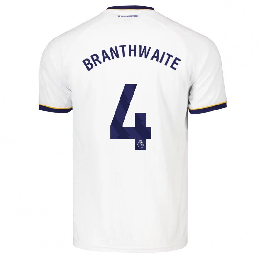 Danxen Kinder Jarrad Branthwaite #4 Mitternachtsblau Weiß Gelb Auswärtstrikot Trikot 2026/27 T-Shirt Schweiz