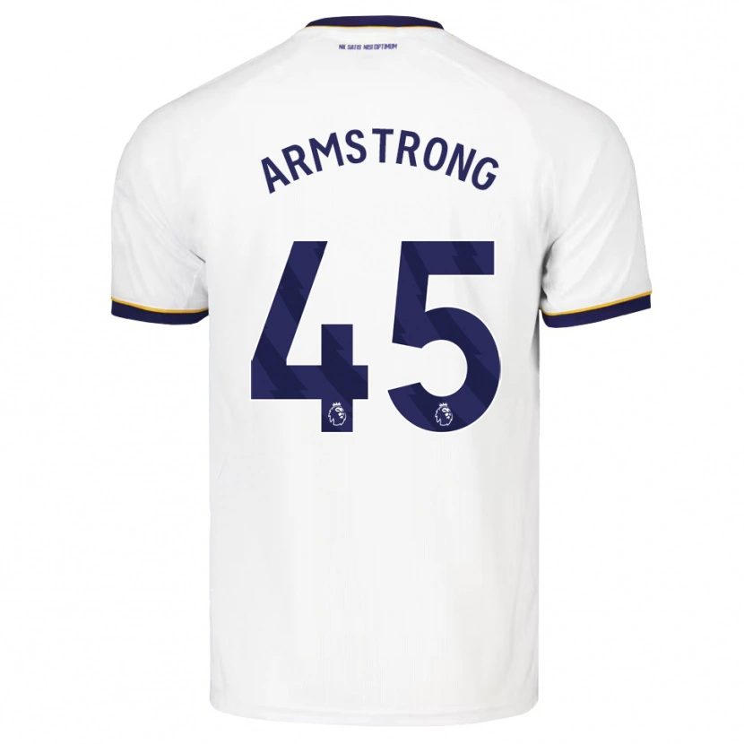 Danxen Kinder Harrison Armstrong #45 Mitternachtsblau Weiß Gelb Auswärtstrikot Trikot 2026/27 T-Shirt Schweiz