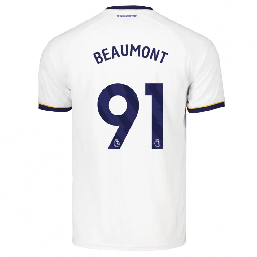 Danxen Kinder Jacob Beaumont Clark #91 Mitternachtsblau Weiß Gelb Auswärtstrikot Trikot 2026/27 T-Shirt Schweiz