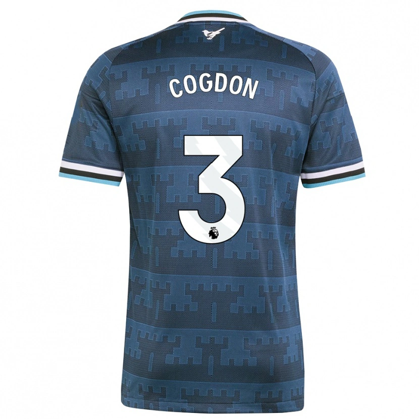 Danxen Kinder Jude Cogdon #3 Gelb Schwarz Blau Auswärtstrikot Trikot 2026/27 T-Shirt Schweiz