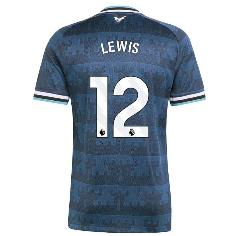 Danxen Kinder Jamal Lewis #12 Gelb Schwarz Blau Auswärtstrikot Trikot 2026/27 T-Shirt Schweiz