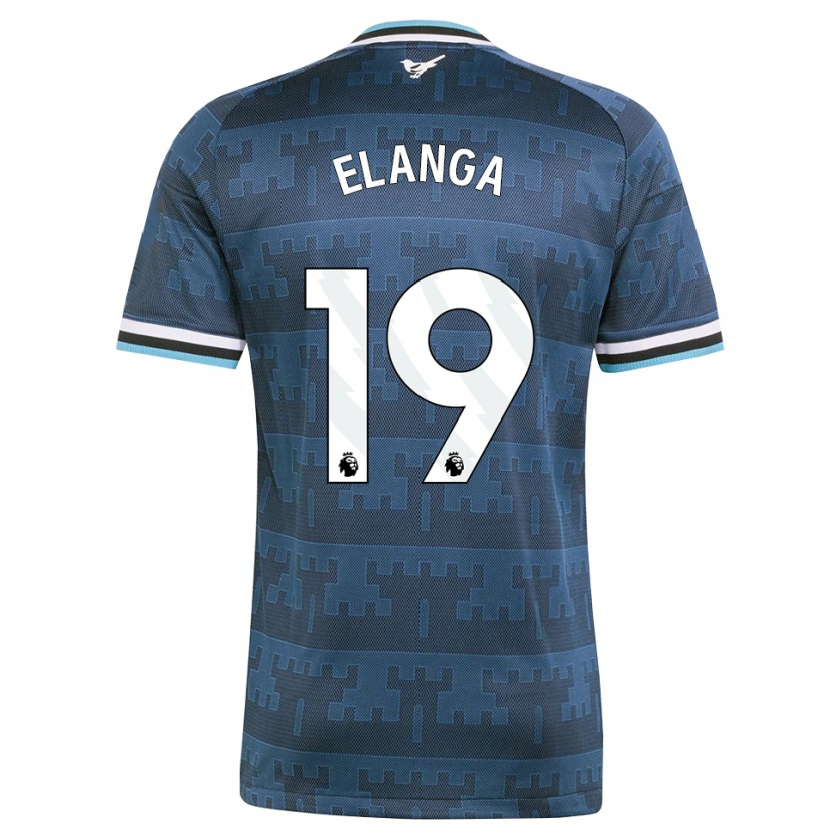 Danxen Kinder Anthony Elanga #19 Gelb Schwarz Blau Auswärtstrikot Trikot 2026/27 T-Shirt Schweiz