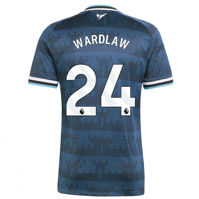 Danxen Kinder Charlotte Wardlaw #24 Gelb Schwarz Blau Auswärtstrikot Trikot 2026/27 T-Shirt Schweiz