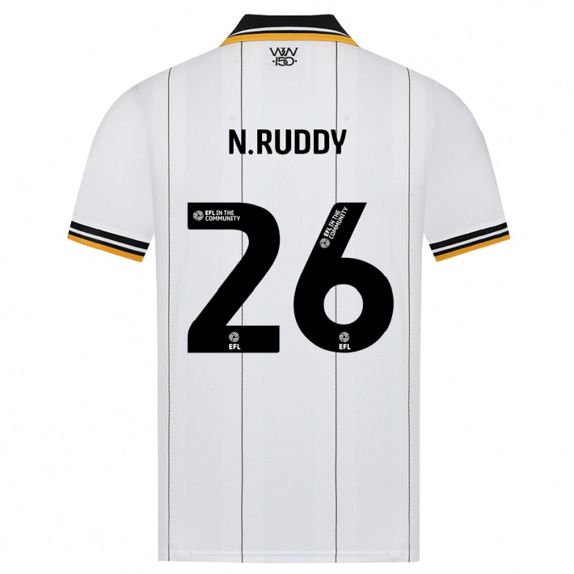 Danxen Kinder John Ruddy #26 Orange Weiß Schwarz Auswärtstrikot Trikot 2026/27 T-Shirt Schweiz