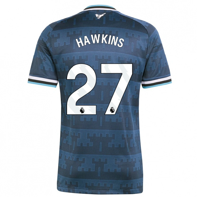 Danxen Kinder Hannah Hawkins #27 Gelb Schwarz Blau Auswärtstrikot Trikot 2026/27 T-Shirt Schweiz