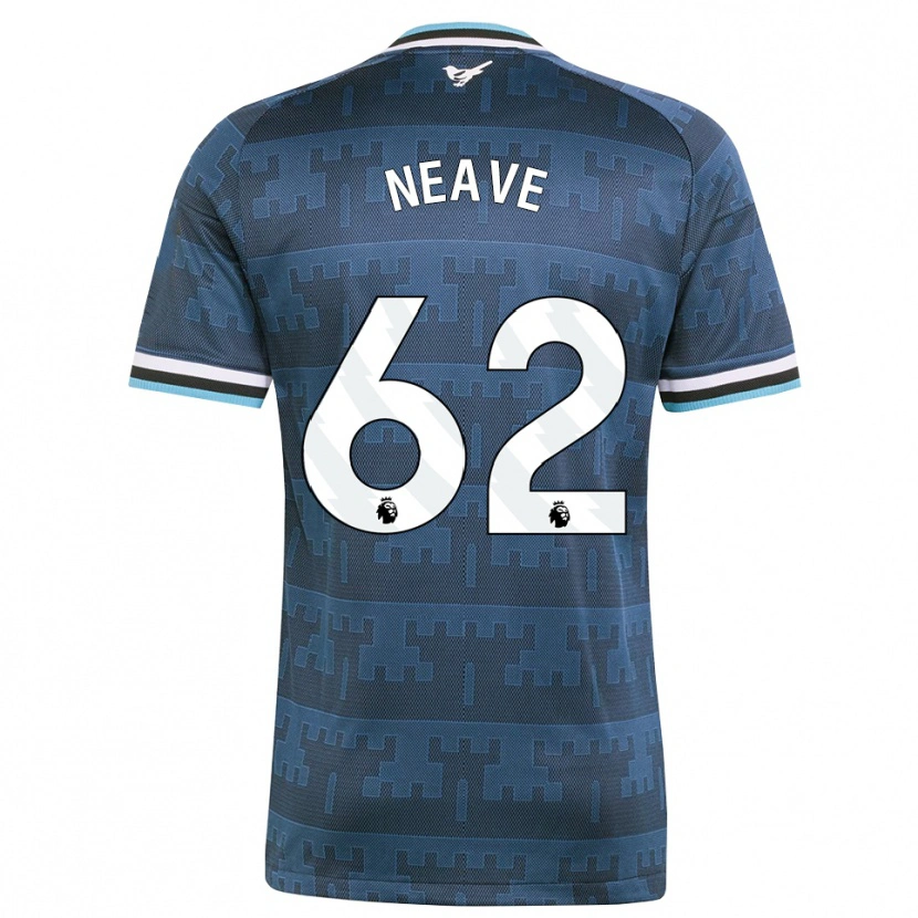 Danxen Kinder Sean Neave #62 Gelb Schwarz Blau Auswärtstrikot Trikot 2026/27 T-Shirt Schweiz
