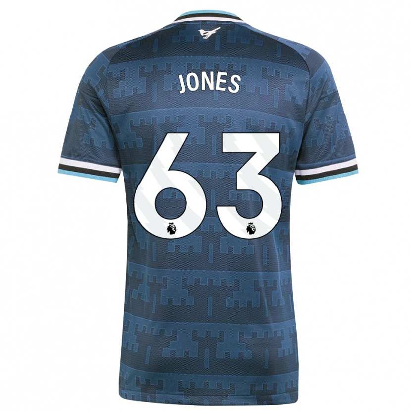 Danxen Kinder Tyler Jones #63 Gelb Schwarz Blau Auswärtstrikot Trikot 2026/27 T-Shirt Schweiz