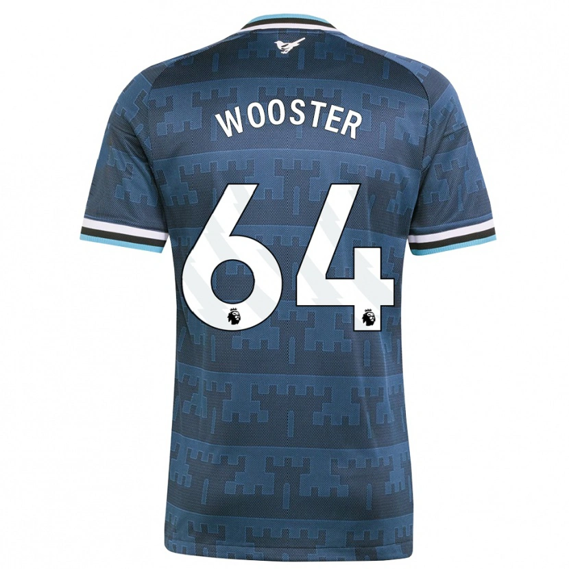 Danxen Kinder Kacey Wooster #64 Gelb Schwarz Blau Auswärtstrikot Trikot 2026/27 T-Shirt Schweiz
