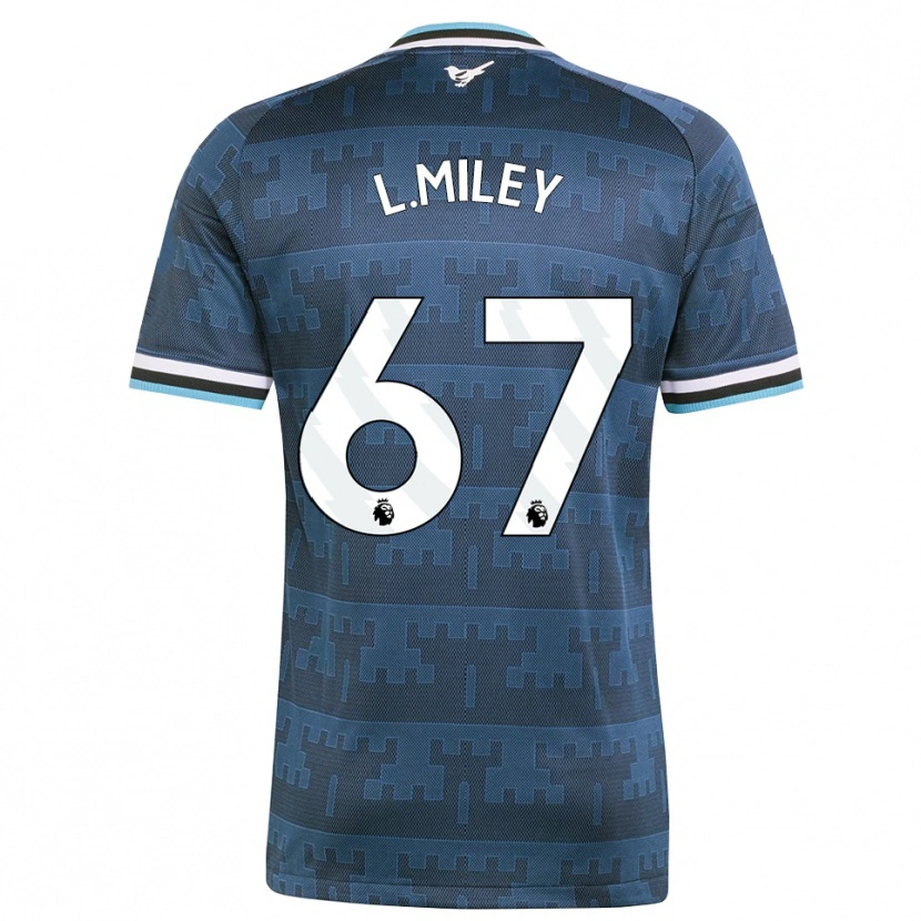 Danxen Kinder Lewis Miley #67 Gelb Schwarz Blau Auswärtstrikot Trikot 2026/27 T-Shirt Schweiz