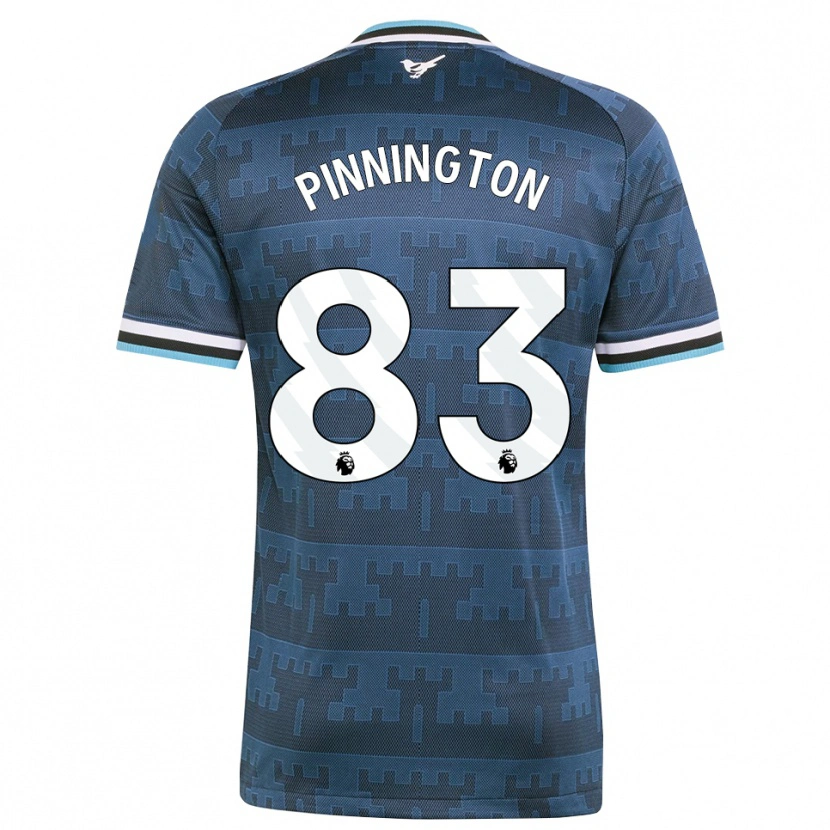 Danxen Kinder Sam Pinnington #83 Gelb Schwarz Blau Auswärtstrikot Trikot 2026/27 T-Shirt Schweiz