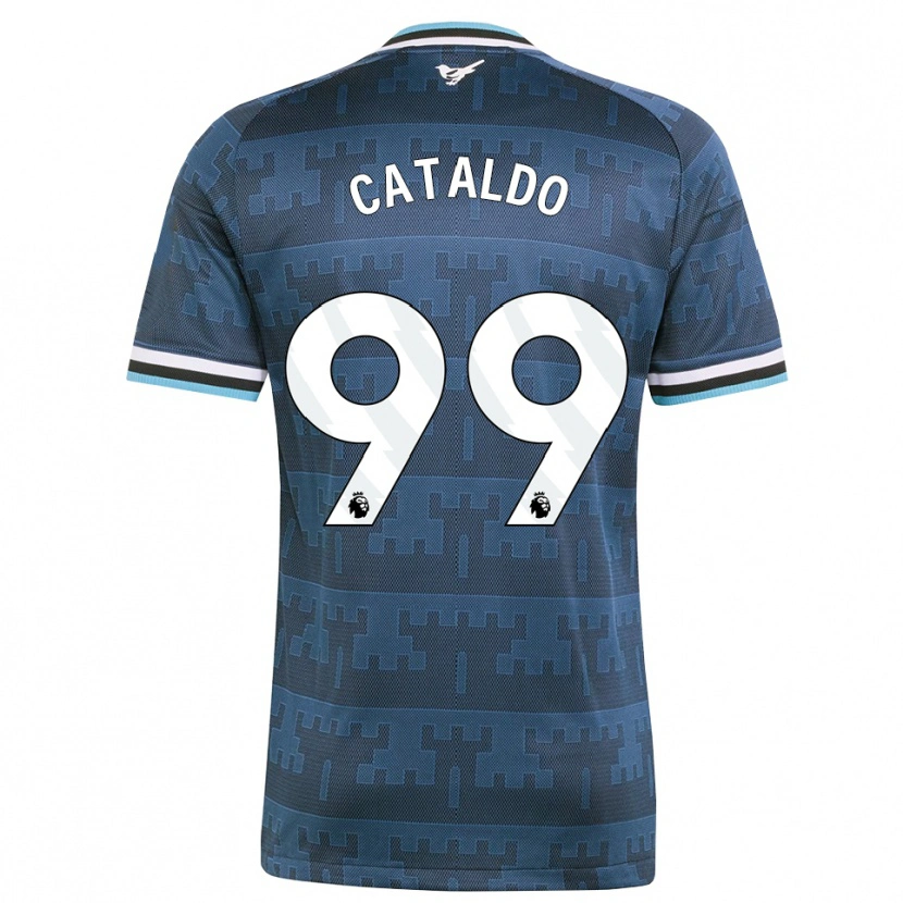 Danxen Kinder Lia Cataldo #99 Gelb Schwarz Blau Auswärtstrikot Trikot 2026/27 T-Shirt Schweiz