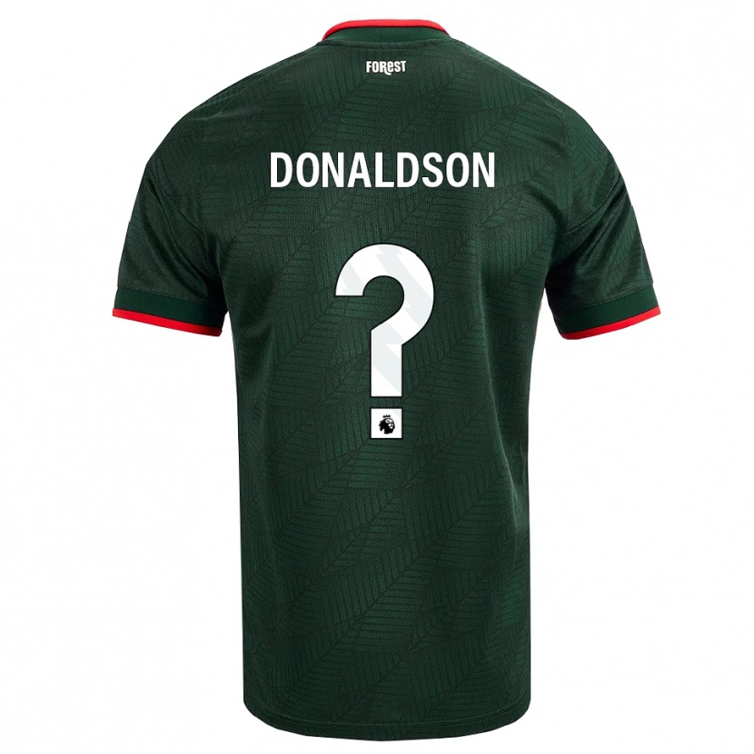 Danxen Kinder Mason Donaldson #0 Dunkelgrün Rot Auswärtstrikot Trikot 2026/27 T-Shirt Schweiz