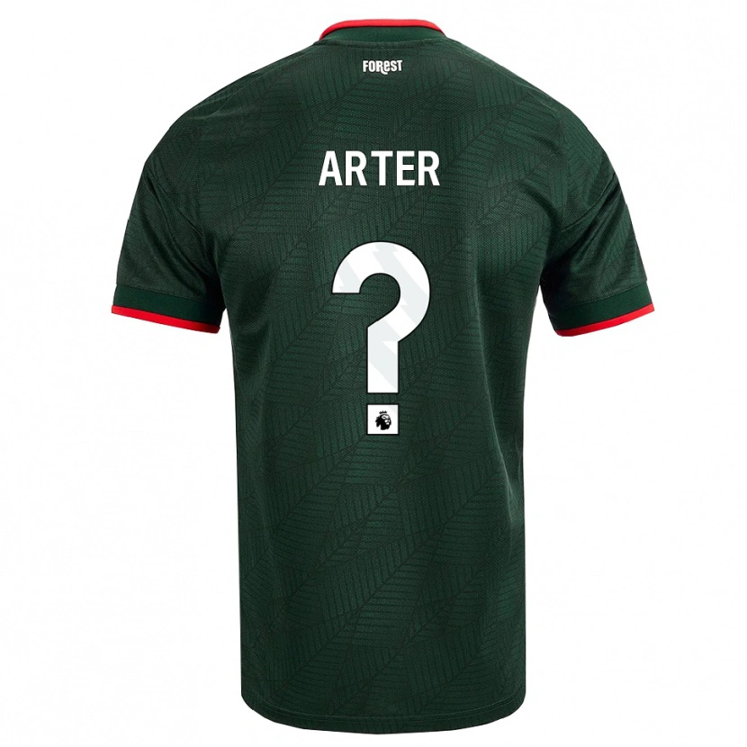 Danxen Kinder Harry Arter #0 Dunkelgrün Rot Auswärtstrikot Trikot 2026/27 T-Shirt Schweiz