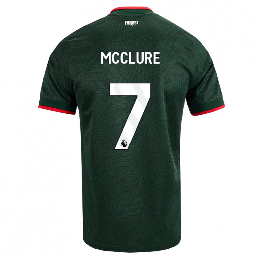 Danxen Kinder Blaine Mcclure #7 Dunkelgrün Rot Auswärtstrikot Trikot 2026/27 T-Shirt Schweiz