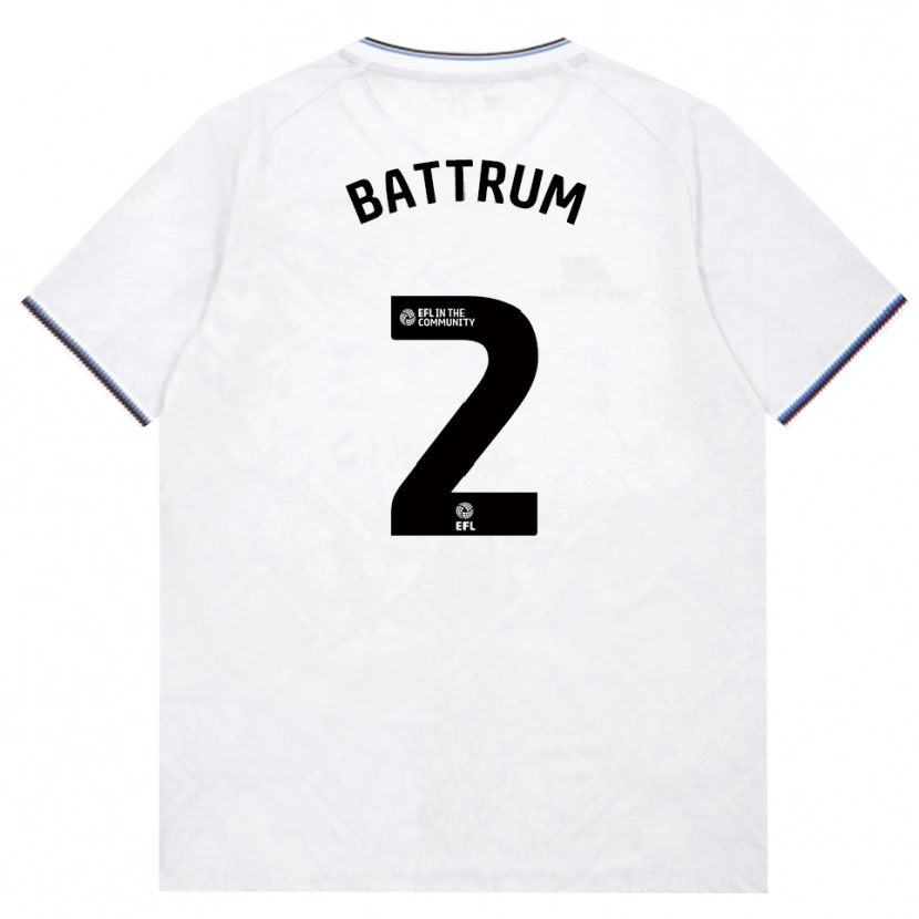 Danxen Kinder Ryan Battrum #2 Burgund Weiß Auswärtstrikot Trikot 2026/27 T-Shirt Schweiz
