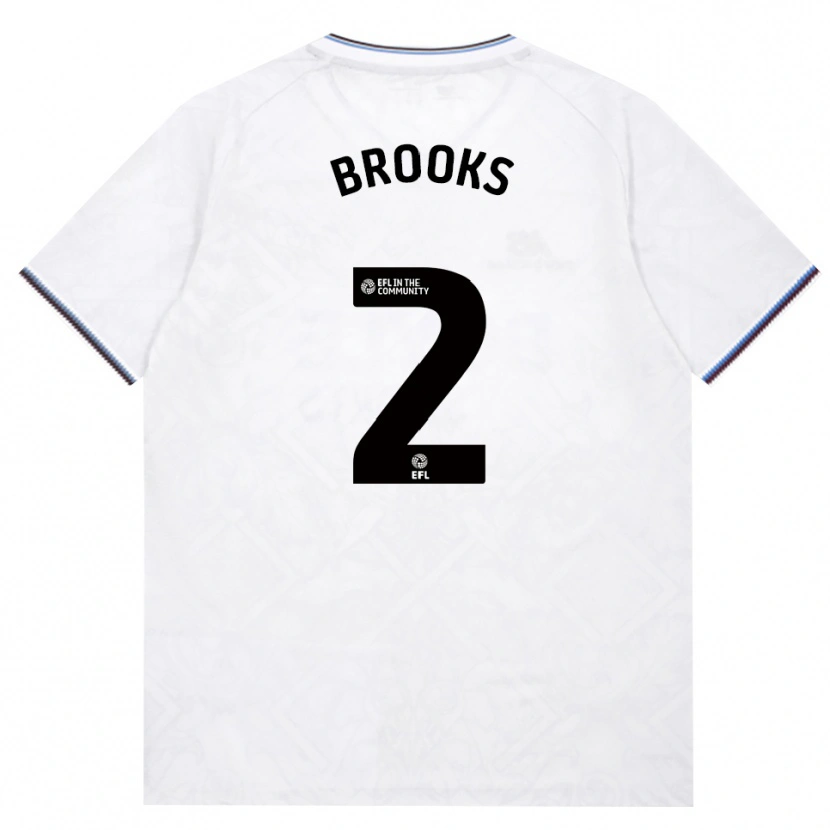 Danxen Kinder Connor Brooks #2 Burgund Weiß Auswärtstrikot Trikot 2026/27 T-Shirt Schweiz