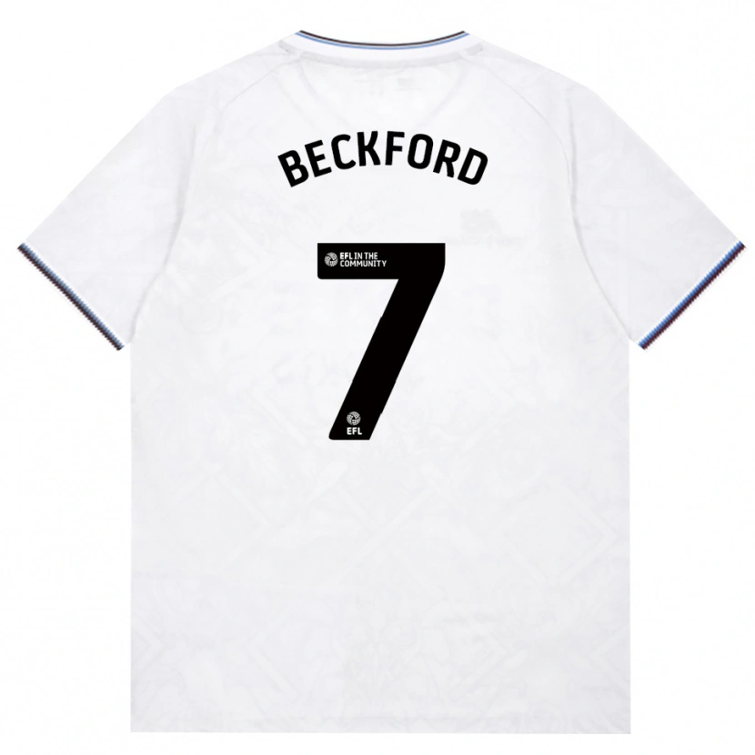 Danxen Kinder Lewis Beckford #7 Burgund Weiß Auswärtstrikot Trikot 2026/27 T-Shirt Schweiz