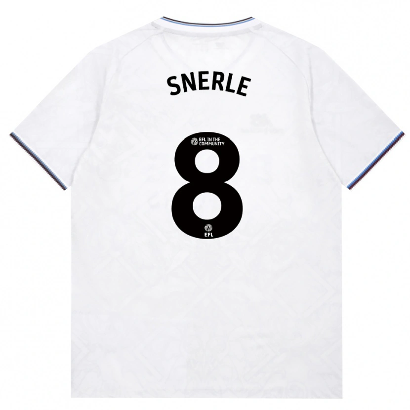 Danxen Kinder Emma Snerle #8 Burgund Weiß Auswärtstrikot Trikot 2026/27 T-Shirt Schweiz