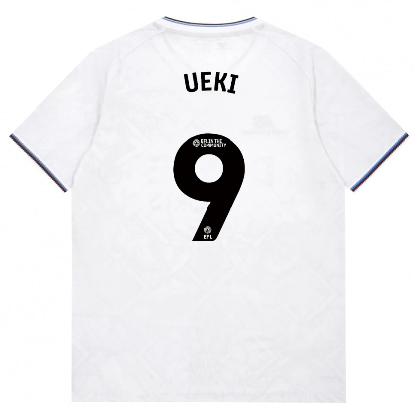 Danxen Kinder Riko Ueki #9 Burgund Weiß Auswärtstrikot Trikot 2026/27 T-Shirt Schweiz