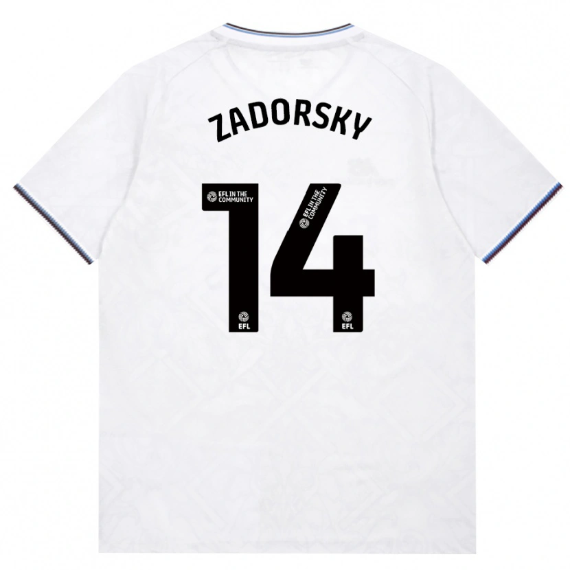 Danxen Kinder Shelina Zadorsky #14 Burgund Weiß Auswärtstrikot Trikot 2026/27 T-Shirt Schweiz