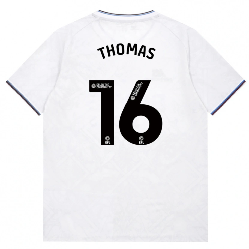 Danxen Kinder Isaac Thomas #16 Burgund Weiß Auswärtstrikot Trikot 2026/27 T-Shirt Schweiz