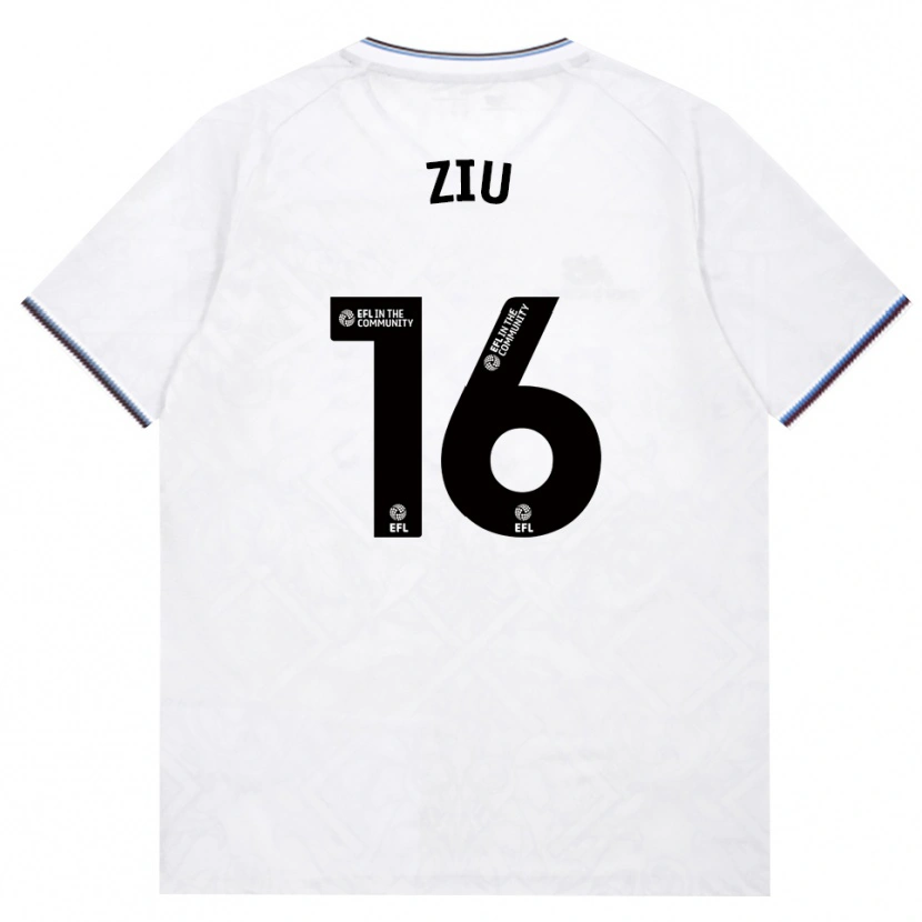 Danxen Kinder Jessica Ziu #16 Burgund Weiß Auswärtstrikot Trikot 2026/27 T-Shirt Schweiz