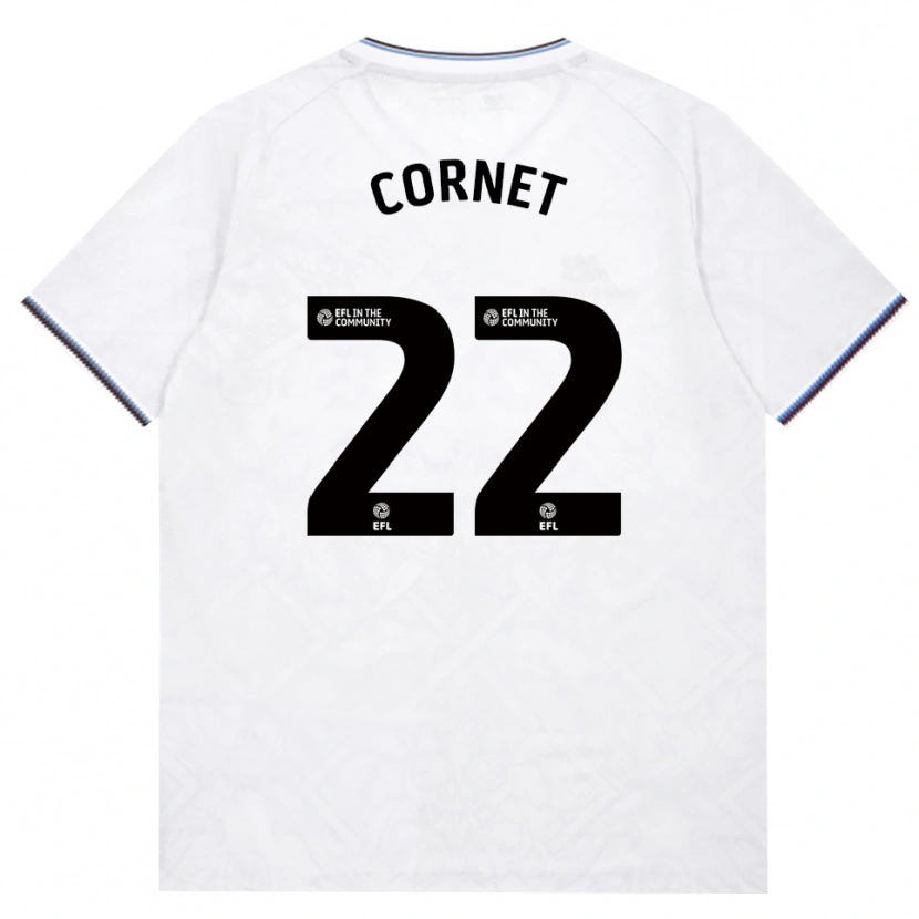 Danxen Kinder Maxwel Cornet #22 Burgund Weiß Auswärtstrikot Trikot 2026/27 T-Shirt Schweiz