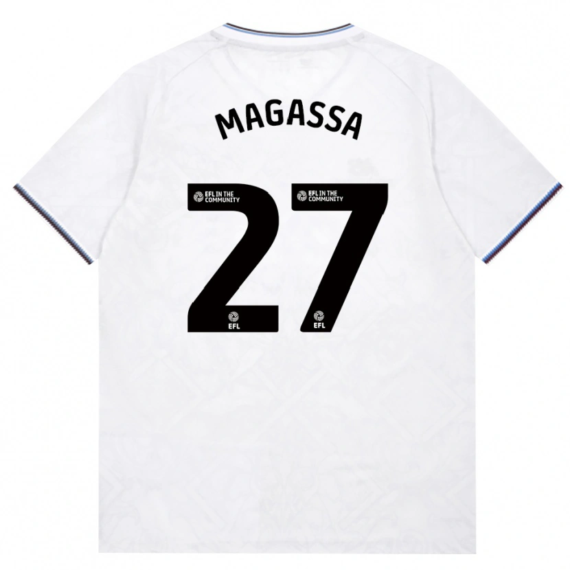 Danxen Kinder Soungoutou Magassa #27 Burgund Weiß Auswärtstrikot Trikot 2026/27 T-Shirt Schweiz