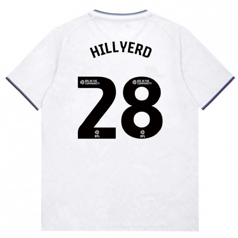 Danxen Kinder Sophie Hillyerd #28 Burgund Weiß Auswärtstrikot Trikot 2026/27 T-Shirt Schweiz