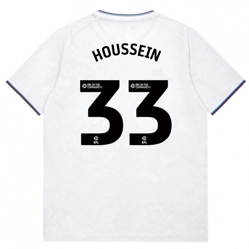Danxen Kinder Halle Houssein #33 Burgund Weiß Auswärtstrikot Trikot 2026/27 T-Shirt Schweiz
