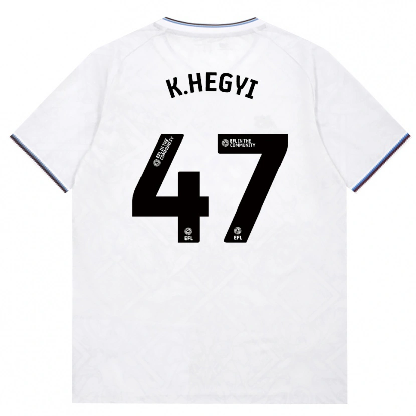 Danxen Kinder Krisztian Hegyi #47 Burgund Weiß Auswärtstrikot Trikot 2026/27 T-Shirt Schweiz