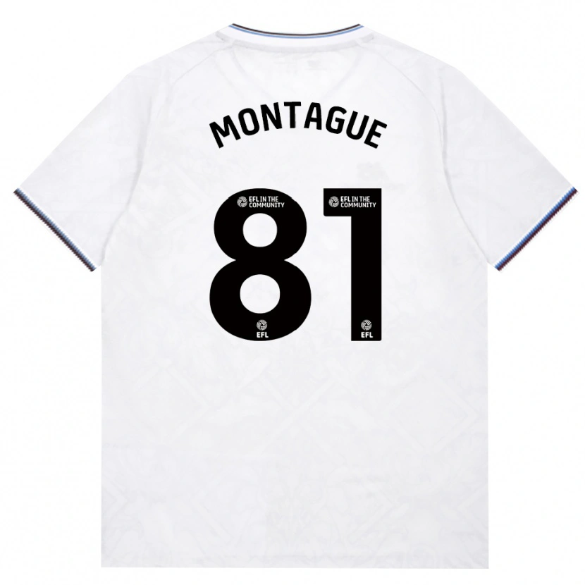Danxen Kinder Harry Montague #81 Burgund Weiß Auswärtstrikot Trikot 2026/27 T-Shirt Schweiz