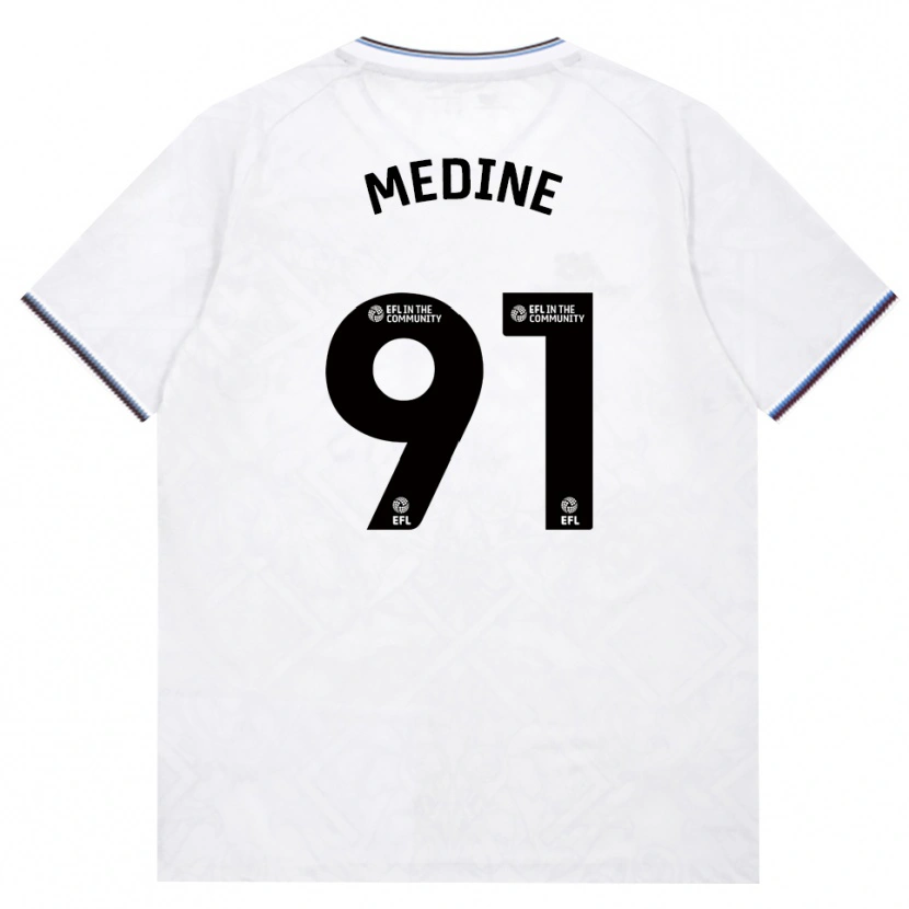 Danxen Kinder Jephthah Medine #91 Burgund Weiß Auswärtstrikot Trikot 2026/27 T-Shirt Schweiz