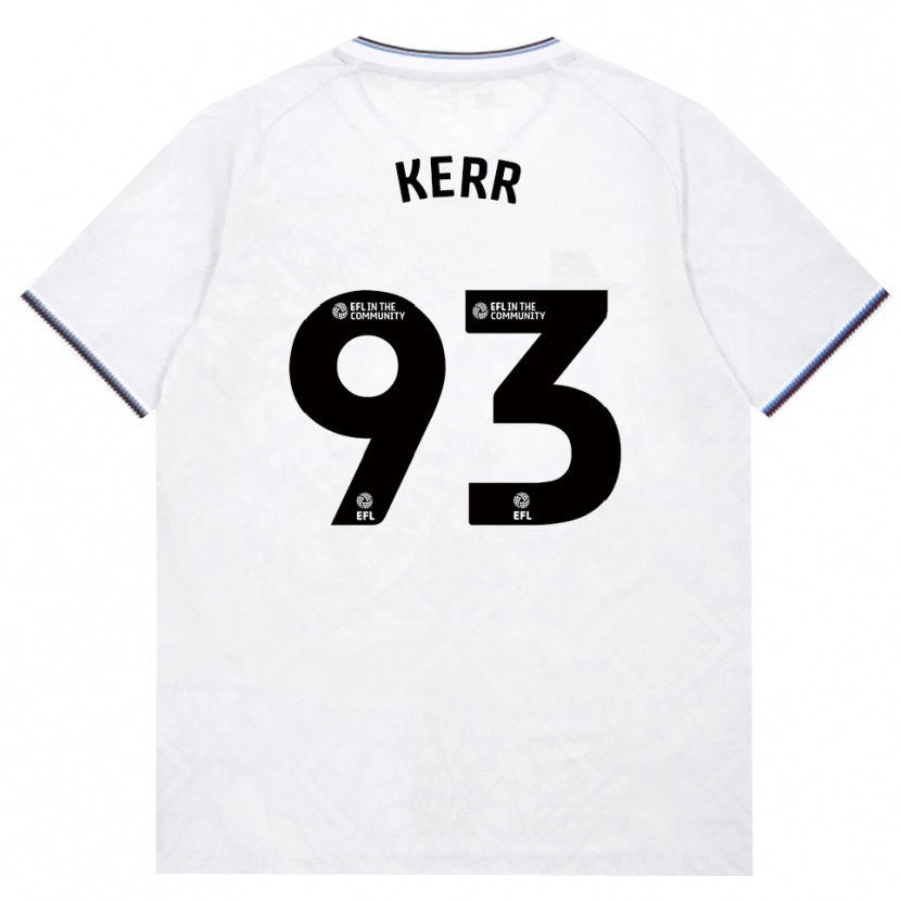 Danxen Kinder Joel Kerr #93 Burgund Weiß Auswärtstrikot Trikot 2026/27 T-Shirt Schweiz