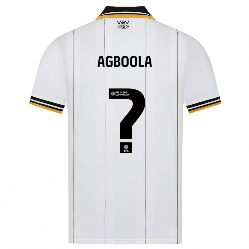 Danxen Kinder Michael Agboola #0 Orange Weiß Schwarz Auswärtstrikot Trikot 2026/27 T-Shirt Schweiz