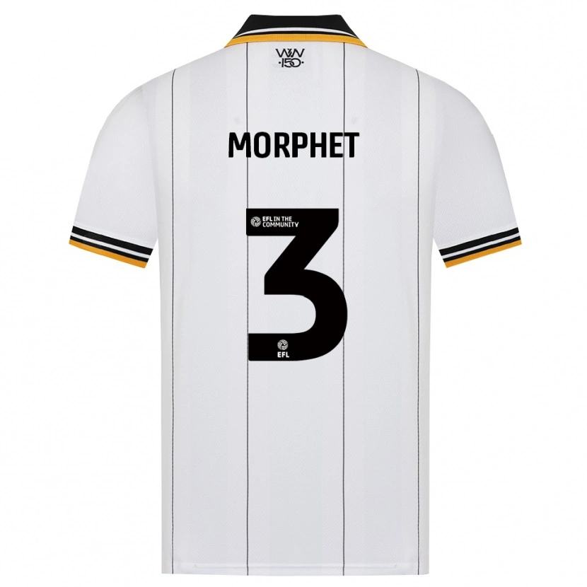 Danxen Kinder Anna Morphet #3 Orange Weiß Schwarz Auswärtstrikot Trikot 2026/27 T-Shirt Schweiz