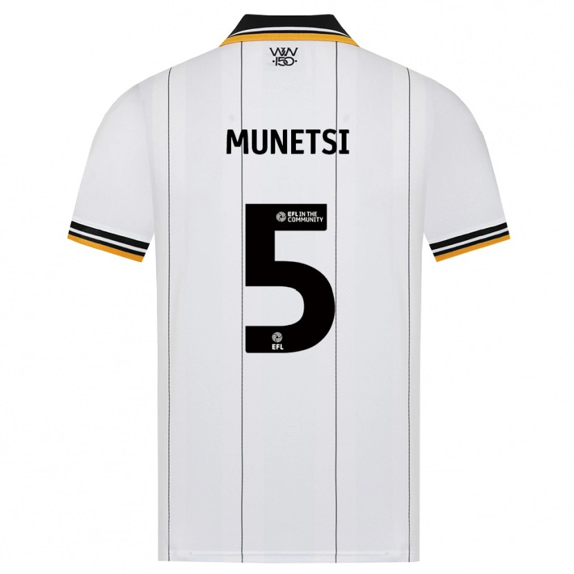 Danxen Kinder Marshall Munetsi #5 Orange Weiß Schwarz Auswärtstrikot Trikot 2026/27 T-Shirt Schweiz