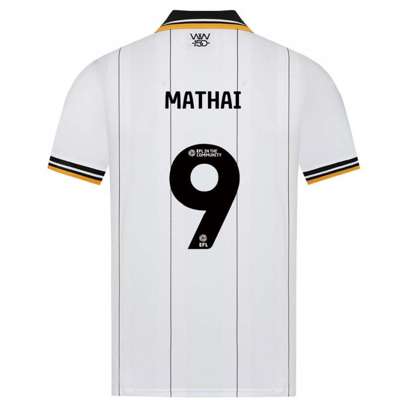 Danxen Kinder Junior Mathai #9 Orange Weiß Schwarz Auswärtstrikot Trikot 2026/27 T-Shirt Schweiz