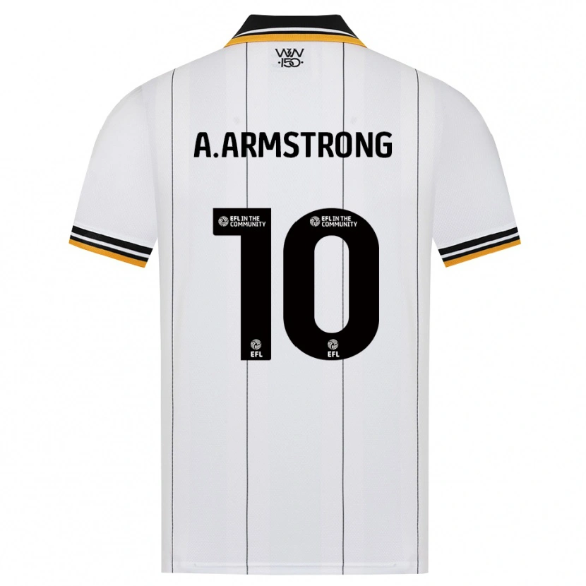 Danxen Kinder Adam Armstrong #10 Orange Weiß Schwarz Auswärtstrikot Trikot 2026/27 T-Shirt Schweiz