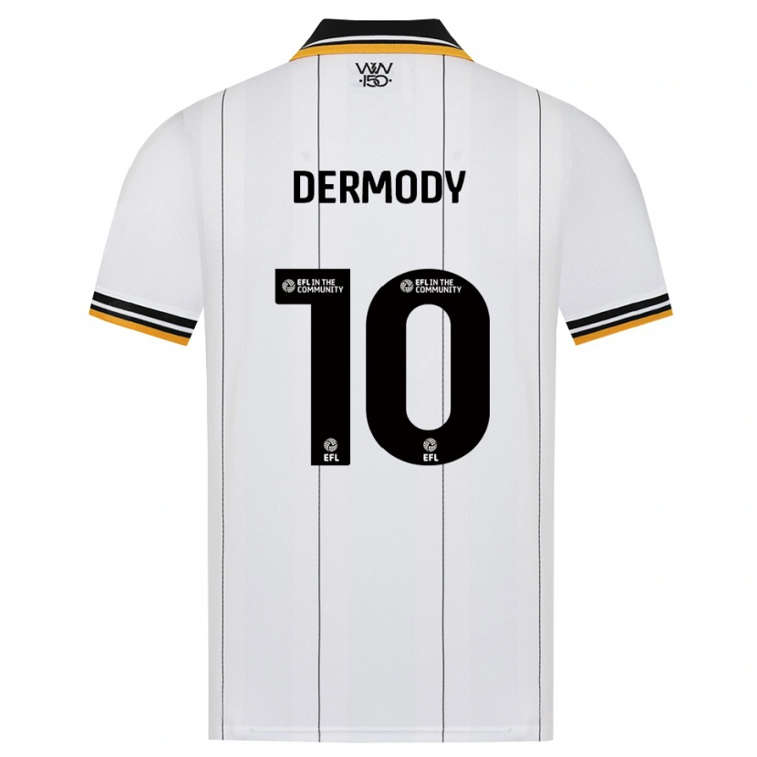 Danxen Kinder Helen Dermody #10 Orange Weiß Schwarz Auswärtstrikot Trikot 2026/27 T-Shirt Schweiz