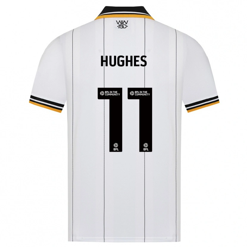 Danxen Kinder Amber Hughes #11 Orange Weiß Schwarz Auswärtstrikot Trikot 2026/27 T-Shirt Schweiz