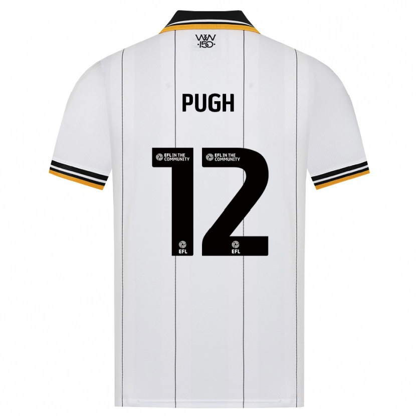 Danxen Kinder Caden Pugh #12 Orange Weiß Schwarz Auswärtstrikot Trikot 2026/27 T-Shirt Schweiz
