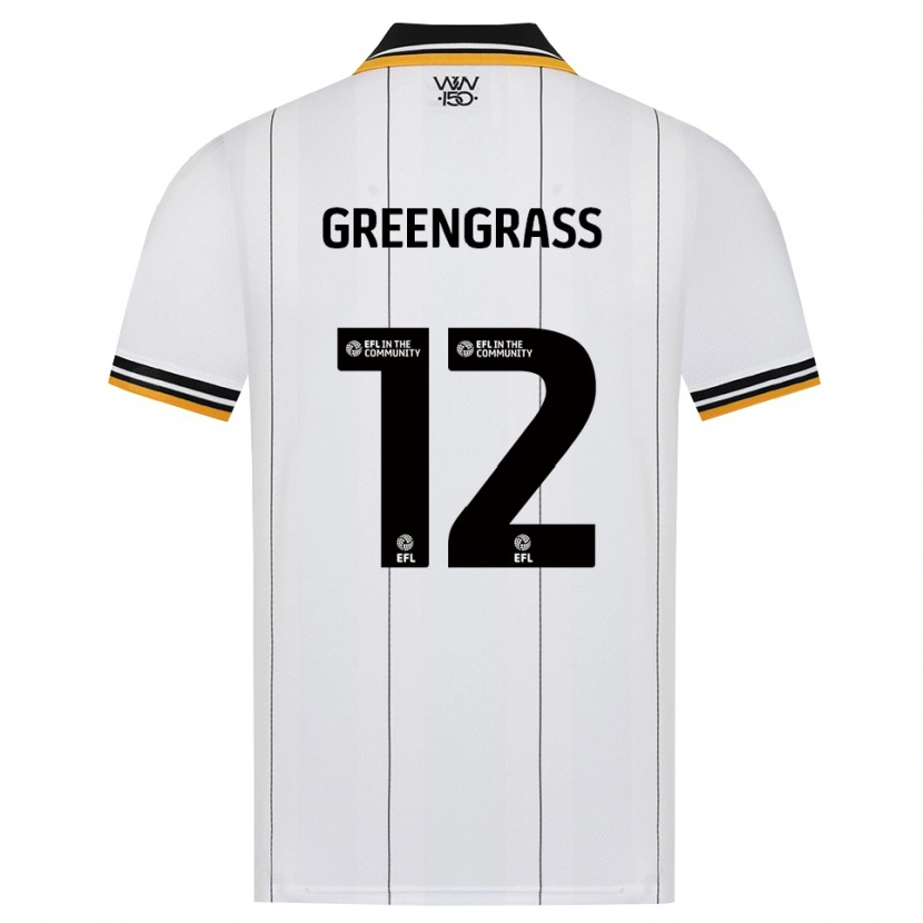 Danxen Kinder Charlotte Greengrass #12 Orange Weiß Schwarz Auswärtstrikot Trikot 2026/27 T-Shirt Schweiz