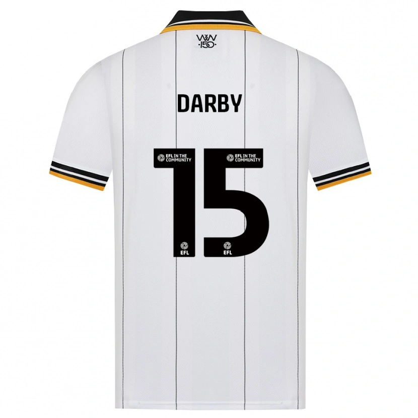 Danxen Kinder Kelly Darby #15 Orange Weiß Schwarz Auswärtstrikot Trikot 2026/27 T-Shirt Schweiz