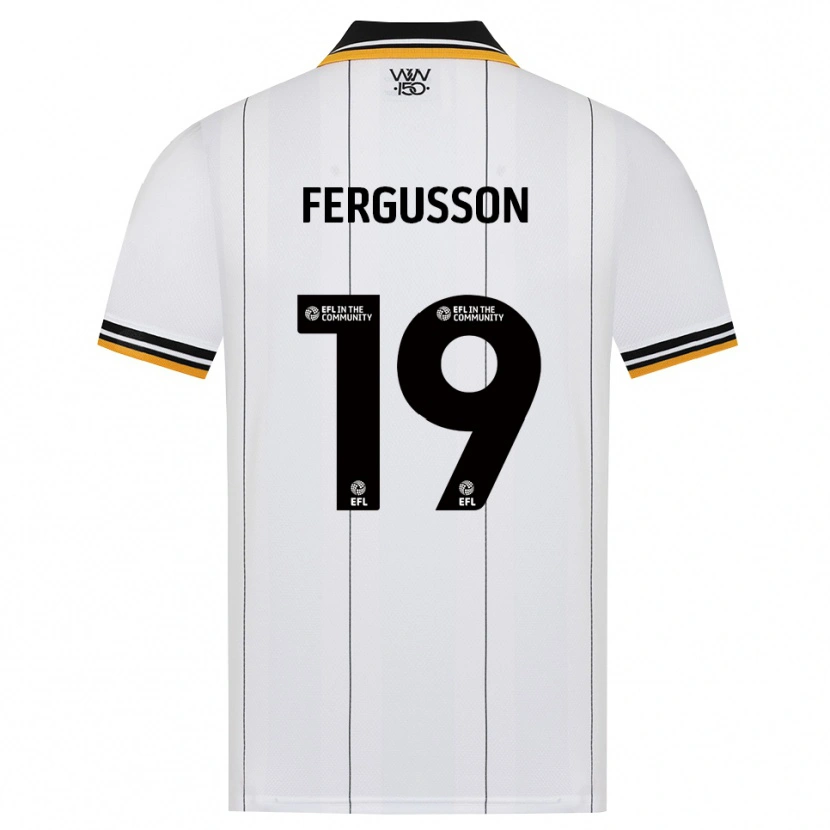 Danxen Kinder Liv Fergusson #19 Orange Weiß Schwarz Auswärtstrikot Trikot 2026/27 T-Shirt Schweiz