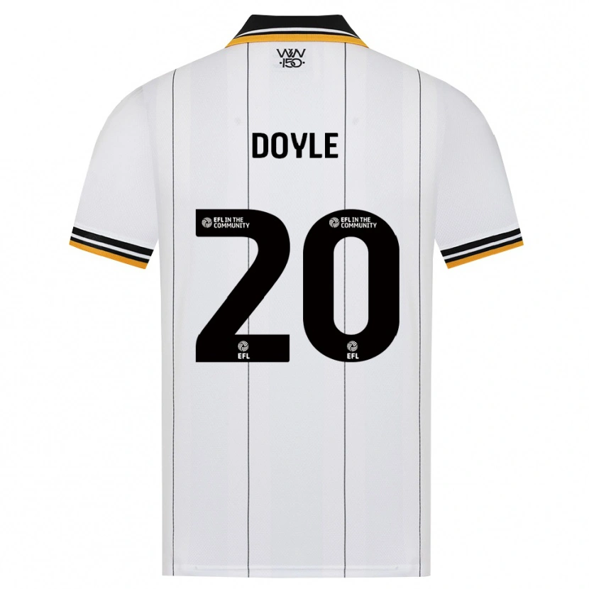 Danxen Kinder Tommy Doyle #20 Orange Weiß Schwarz Auswärtstrikot Trikot 2026/27 T-Shirt Schweiz