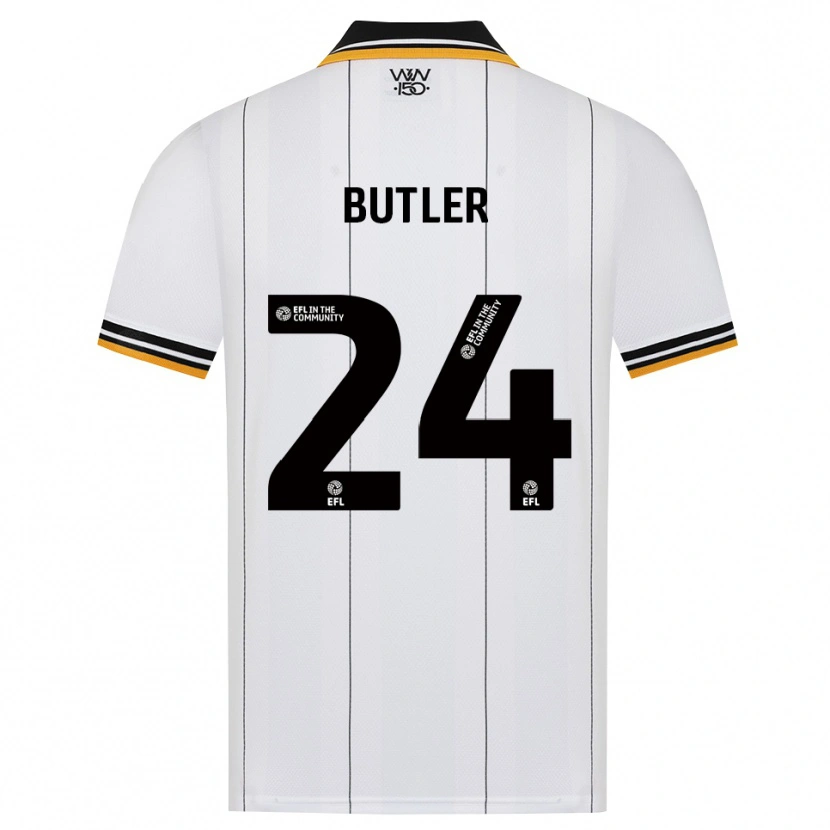 Danxen Kinder Elli Butler #24 Orange Weiß Schwarz Auswärtstrikot Trikot 2026/27 T-Shirt Schweiz