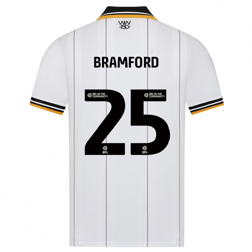 Danxen Kinder Sophie Bramford #25 Orange Weiß Schwarz Auswärtstrikot Trikot 2026/27 T-Shirt Schweiz